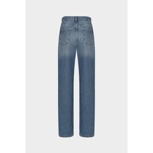 AÇELYAOKCU High Waist Relaxed Mom Fit Mid Jean