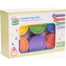 Baby Toys Parmak Boyası - 6 RENKX50 gr