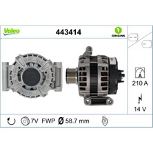 Valeo 443414 443414 Alternatör