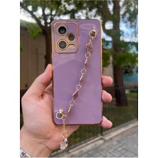 Vip Case Xiaomi Redmi Note 12 Pro (5g) Elçekli Parlak Tutamaçlı Kılıf