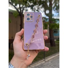 Vip Case Xiaomi Redmi Note 12 Pro (5g) Elçekli Parlak Tutamaçlı Kılıf