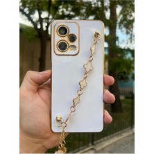 Vip Case Xiaomi Redmi Note 12 Pro (5g) Elçekli Parlak Tutamaçlı Kılıf