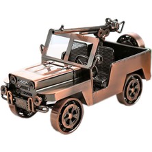 Junjue Metal Zanaat Willys Jeep Modeli Süsleri (Yurt Dışından)