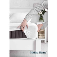 Mislina Premium Fitted Sıvı Geçirmez Bebek Çarşaf Alez  60X120