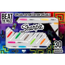 Sharpie Fine Permanent Markör 30LU Kutu-Labirent