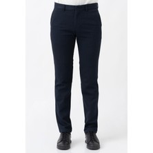 White Stone Medellín P1007 Cosmos Slim Fit  Likralı Pantolon Mavi