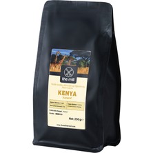 The Mill Kenya Natural Öğütülmüş Kahve 250 G - Ustalıkla Kavrulmuş Kahve Çekirdeklerinden - %100 Arabica - Limon Notaları Zengin Aroma - Filtre/kahve Makinelerine Uygun