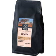 The Mill Yemen Öğütülmüş Kahve 250 G - Ustalıkla Kavrulmuş Kahve Çekirdeklerinden - %100 Arabica - Ceviz Notalı Zengin Aroma - Filtre/kahve Makinelerine Uygun