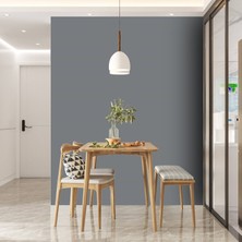 Dekoros Düz Renk Mat Silinebilir Antrasit Gri Yapışkanlı Folyo, Mutfak, Tezgah, Masa, Dolap Kaplama Folyosu, Isıya Dayanıklı, Su Geçirmez, Yapışkan Folyolar, Sticker, Büyük Ebatlı, Dekoros