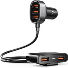 Joyroom JR-CL03 6.2A 5 Giriş USB Akıllı Araç Şarj Cihazı