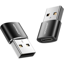 Joyroom S-H152 Adaptörü USB To Type-C Siyah