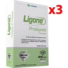 RCFARMA  Ligone Probiyotik 30 Kapsül 3 Adet
