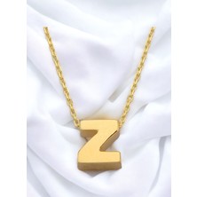 ÇGK KUYUMCULUK Z Harf Altın Kolye CGKKLY083