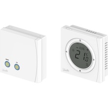 Danfoss TP5001 Programlanabilir Oda Termostatları-Lcd Ekranlı Radyo Frekanslı Programlanabilir Oda Termostatı, 5-35°c, Batarya Beslemeli, Rx1-S Tek Zone Alıcısı Dahil Set