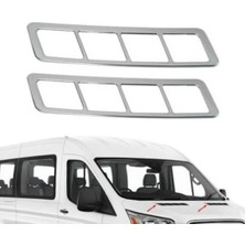 ZNZ Oto Aksesuar Ford Transit 2014 Üzeri Krom Kaput Havalandırma 2prç Pçelik