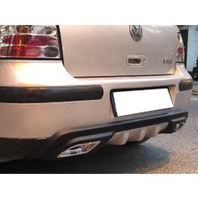 MKG Otomotiv Vw Golf Mk4 Difüzör Difizör Siyah + Kare Egzoz Görünüm C Tip 1997-2003