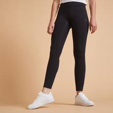 Fouganza Kadın Binici Taytı - Siyah - 500