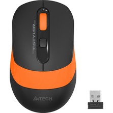 A4Tech A4 Tech FG10 2000DPI 2.4g Turuncu Kablosuz Mouse