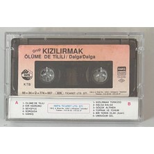 Kızılırmak Ölüme De Tilili Kaset (Orjinal Kağıt Baskı Dönem Baskı)