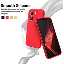 Hello-U Vivo Y36 4g Yumuşak Astar Sıvı Silikon Telefon Kapağı Strap ile Anti Dust Anti Cep Telefon Kılıfı (Yurt Dışından)