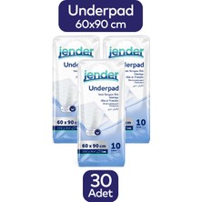 Jender 60 x 90 Yatak Koruyucu Örtü 3 x 10 30'lu