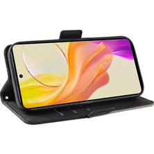 Hello-U Vivo Y36 5g / Y78 5g Deri Flip Kapak, Ekleme Cüzdan Stand Telefon Kılıfı (Yurt Dışından)