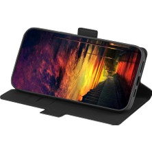 Hello-U Infinix Hot 20I 4g Anti-Çizelge Kartı Tutucu Stand Pu Deri Kılıf Slim Fit Twill Doku Telefon Kapağı (Yurt Dışından)