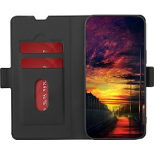 Hello-U Infinix Hot 20I 4g Anti-Çizelge Kartı Tutucu Stand Pu Deri Kılıf Slim Fit Twill Doku Telefon Kapağı (Yurt Dışından)