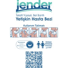 Jender Hasta Alt Bezi 120 Adet Large 4 Paket