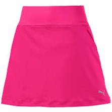 Puma Kadın Şortlu Etek Pwrshape Solid Knit UV Koruma ve Koku Önleme Özellikleriyle Pembe