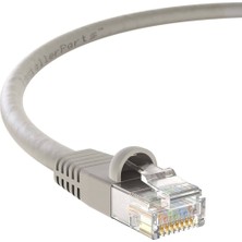 Güngörür 3 Metre Helojen Free Gri Cat6 Patchcord Data-Ethernet Kablosu