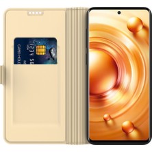 Hello-U Vivo Y36 5g Önleme Önleme Önleyici Flip Telefon Kapağı Pu Deri Standı Kabuk Kartı Yuvası Cep Telefonu Kasası (Yurt Dışından)