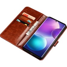 Hello-U Infinix Note 12 Pro 4g Çılgın At Dokusu Pu Deri Deri Flip Stand Cüzdan Kapak Telefon Kabuğu Koruyucu Kılıf (Yurt Dışından)