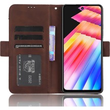 Hello-U Infinix Hot 30I / Hot 30I Nfc X669 Flip Stand Telefon Kılıfı Pu Deri Cüzdan Kapağı (Yurt Dışından)