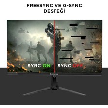 Rampage Cyclops CY25R240 25 240Hz 1ms Boe Va Full Hd Hdr Freesync Logo Yansıtma Rgb Pc Flat Oyuncu Monitörü