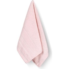 Bluenity Softy -  Doğal Pamuklu 4'lü Misafir Banyo / Mutfak Havlusu Seti - 30 x 50 cm Pudra