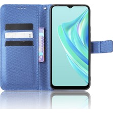 Hello-U Infinix Hot 20I 4g X665C / X665E Doku Pu Pu Deri Kılıf Tam Koruma Stand Cüzdan Telefon Kapağı Kayış (Yurt Dışından)