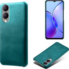 Hello-U Vivo Y17S 4g / Y33T (2023) Case Pu Deri + Pc Buzağı Doku Telefon Kapağı (Yurt Dışından)