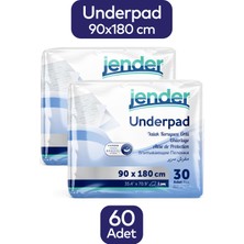 Jender Yatak Koruyucu 90 x 180 cm 60 Adet