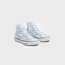 Converse Chuck Taylor All Star Cloudy Çocuk Mavi/beyaz Sneaker A04342C.443