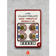 10 Adet - LPG Ocak Enjektör Meme - 7'lik Ocak Memesi