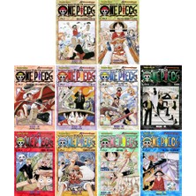 One Piece 1-2-3-4-5-6-7-8-9-10. Ciltler Manga Set - Eiichiro Oda