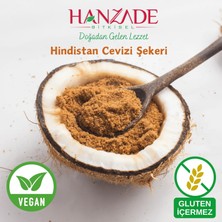 Hanzade Bitkisel Hindistan Cevizi Şekeri 250 gr - Glutensiz, Vegan