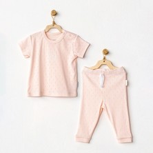 Andywawa Jacquard 2'li Kısa Kollu Bebek Takımı AC24709