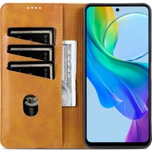 Xshop Vivo Y36 4g 5g Pu Deri Cüzdan Kılıfı Flip Folio Görüntüleme Stand Telefon Kapağı (Yurt Dışından)