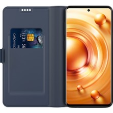 Xshop Vivo Y36 5g Önleme Önleme Önleyici Flip Telefon Kapağı Pu Deri Standı Kabuk Kartı Yuvası Cep Telefonu Kasası (Yurt Dışından)