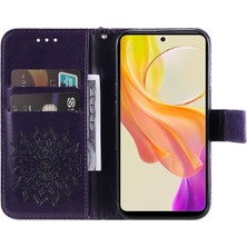 Xshop Vivo Y36 5g Telefon Kılıfı Pu Deri Cüzdan Flip Stand Kapağı (Yurt Dışından)