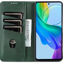 Xshop Vivo Y36 4g 5g Pu Deri Cüzdan Kılıfı Flip Folio Görüntüleme Stand Telefon Kapağı (Yurt Dışından)