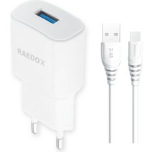 Raedox 10W 2.4A Type-C Duvar Şarjı