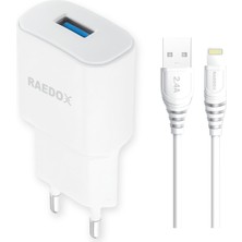 Raedox 10W 2.4A Lightning Duvar Şarjı